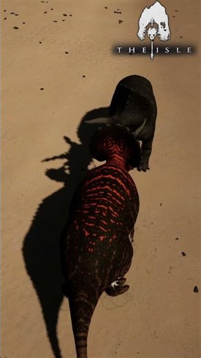 the isle - pairing triceratops #evrima #theisle
