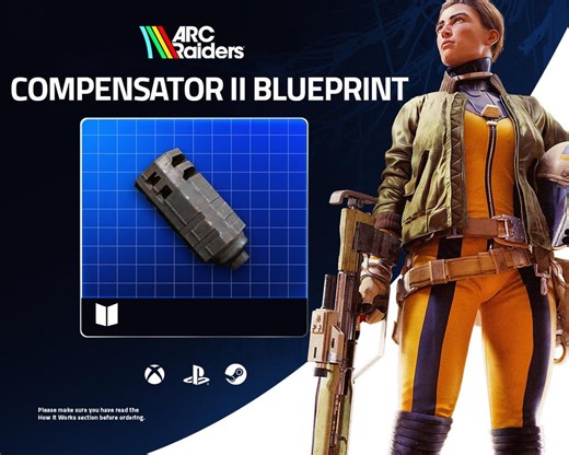 Compensator II Blueprint Arc Raiders - Etsy Canada