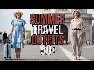 8 Chic Summer Travel Outfits for Women Over 50 | Travel in Style!