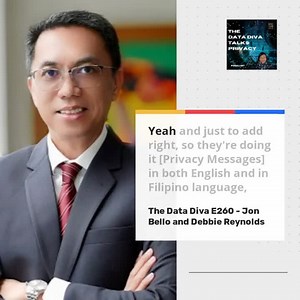 #dataprivacy #datadiva #privacy #cybersecurity #ai #governance #philippines #asia #trust | Debbie Reynolds | 10 comments