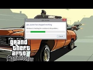 How to fix gta sa crashing problem while loading a save game! #gtasa