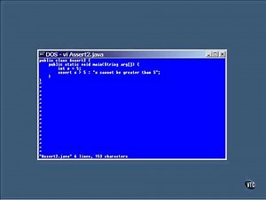 Lesson13 Assert | Certified Programmer for Java