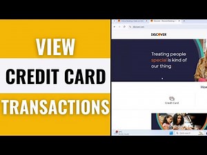 How to View your Discover Credit Card Balance and Transactions Online