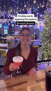 Looking for more holiday and winter ideas around Minnesota? Save this video and follow @expeditionkristen ❄️ Four great events to check out this weekend in Minneapolis! 🥂Holiday pop up bar @fairon4 at @mallofamerica 🎄 @mplschristkindlmarket in the North Loop ☃️ Gingerbread Wonderland at @norwayhousemn ❄️ Nordic Village at @fsminneapolis | Expedition Kristen