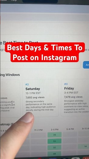 The Best Days To Post on Instagram To Go Viral #shorts