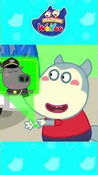 Wolfoo & Friends Got Invited To Go On A Strange Police Car 🚓 Learn about stranger danger safety tips