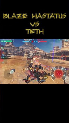 Teth vs Hastatus Battle – Full War Robots Gameplay #warrobots #warrobotsgameplay #games #gaming #wr