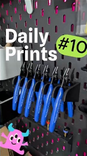 Pliers rack for Ikea Skadis #3dprinting #3dprinter #3dprinted