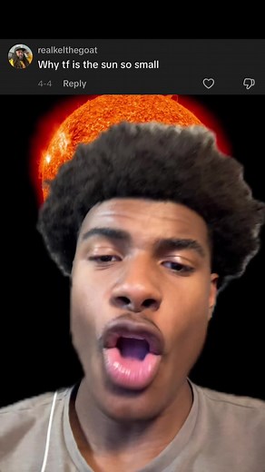 Why Does the Sun Appear Small in the Sky?