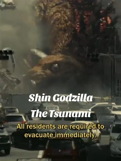 Shin Godzilla aka Kamata-Kun tears through Tokyo like a tsunami. clips from Shin Godzilla (2016) #Godzilla #shingodzilla #ゴジラ #japan #kaiju