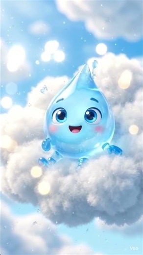 ☁️✨ A Beautiful Cloud 🌈💙A cute and heartwarming cartoon story☺️#cartoonvideo #shorts #shortvideo