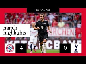 Bayern München - Tottenham Hotspur | 4-0 | Highlights | Telekom Cup 2025-26 | bayern tottenham