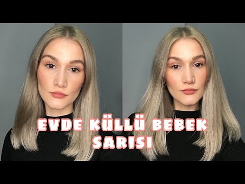 At-Home Hair Lightening and Coloring | Ash Baby Blonde Hair ✨