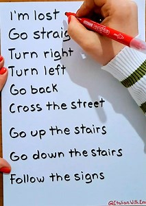 39K views · 882 reactions | "Need to ask for directions in Italian? Learn some useful phrases with this simple guide! Watch the video and start navigating like a local! ‍♂️➡️⬅️" #LearnItalian #ItalianLanguage #ItalianWithEma #ItalianForBeginners #TravelItalian #ItalianVocabulary #DirectionsInItalian #SpeakItalian #ItalyTravel #LanguageLearning | Italian With Ema | Facebook