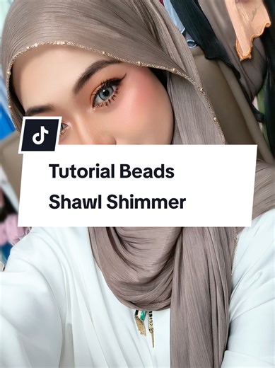 TUTORIAL BEADS SHAWL SHIMMER in code COCO ✨