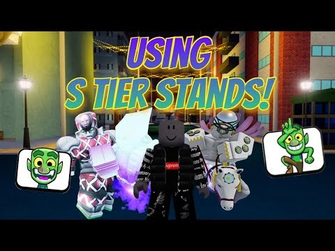 [YBA] Using S Tier Stands!