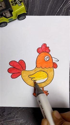 11K views · 36 reactions | How to draw hen easy for beginners . . #hen #hendrawing #kidsdrawing #howtodraw | Kids Drawing Ideas | Facebook