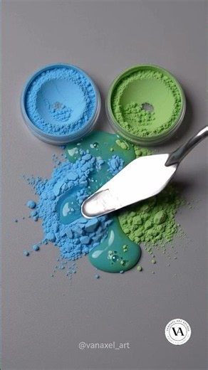 Satisfying Color Mixing 🎨 Which Color Should I Mix Next? Comment Below! #shorts #satisfying #viral