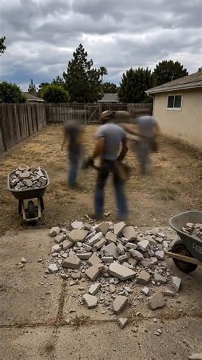 This backyard pool transformation is insane 🔥 #luxurypool #beforeandafter #home