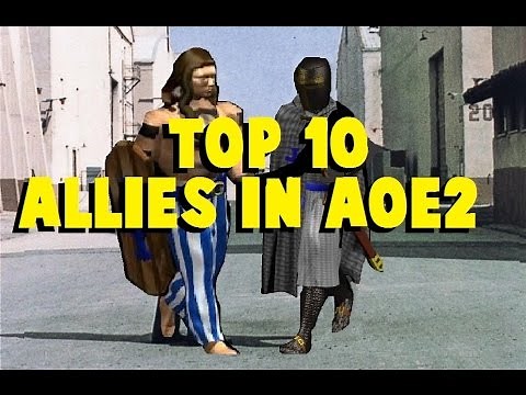 Top 10 Ally Civilizations in AoE2