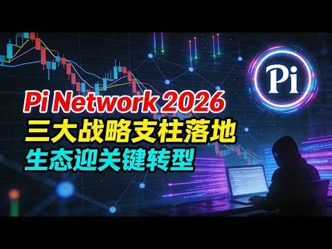 Pi Network 2026 三大战略支柱落地！AI启动！生态迎关键转型