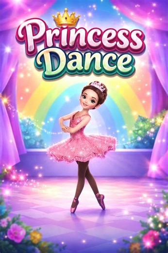 Princess Dance Magic 👑✨ | Cute Royal Dance Performance Ballerina Dance