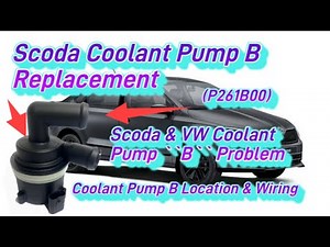 VW P261B00 Coolant Pump b control circuit Open || VW P261C00 Coolant Pump b control circuit low #vw