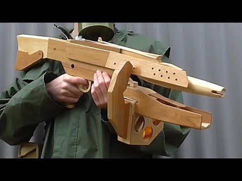 Half Life 2 - AR2 pulse rifle rubber band gun