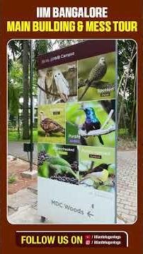 IIM Bangalore Main Building & Mess Tour | #IITLife #CampusTour #Shorts #JEEM #2026