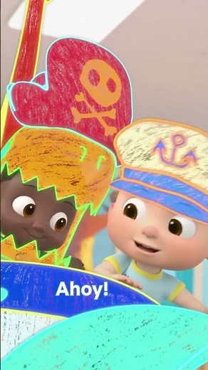 Play pretend pirates with Captain JJ! 🏴‍☠️ CoComelon Lane