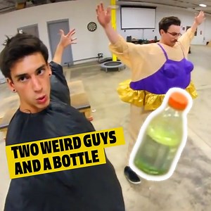 Sumo suits raise our bottle flip skills | Sam Tabor
