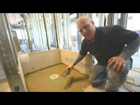 VIM Products - Level Entry Shower - Concrete Installation