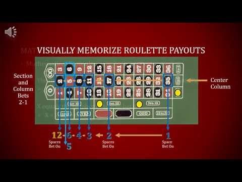 Memorizing Roulette Payout Odds