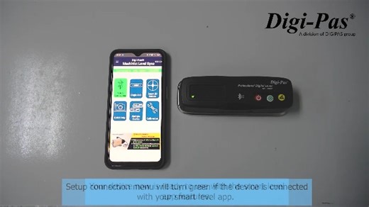 Watch Digi-Pas Smart Level App Demonstration Video on Amazon Live