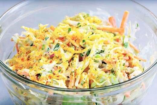 Andrew Zimmern Cooks: Creamy Coleslaw - Andrew Zimmern