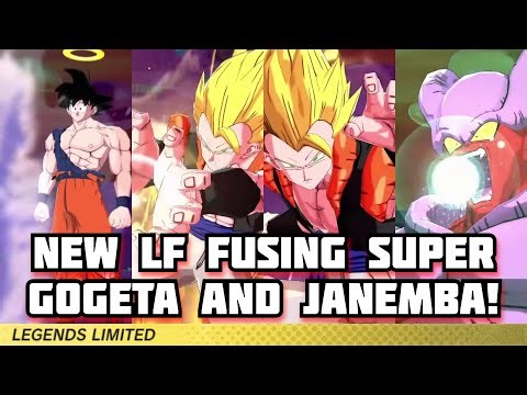 LF Fusing Super Gogeta And Super Janemba All Animations In Dragon Ball Legends