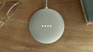 5.7K views | With the Google Home Mini you don't need to lift finger,...
