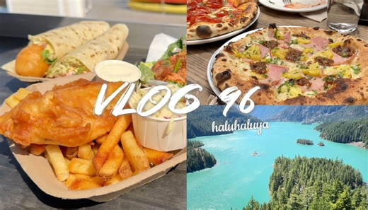 西雅图夏日碎片🍕外食记录😋炸鱼薯条🍟泰餐🥘肉松吐司抹茶碱水🍞韩国烤肉🥩跑步爬山