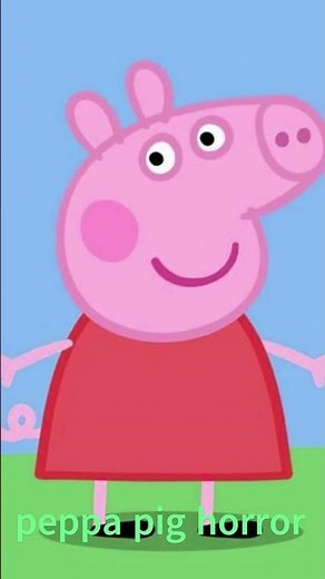 Horror version of the Peppa Pig character #scary ‪@enjoythehorror‬