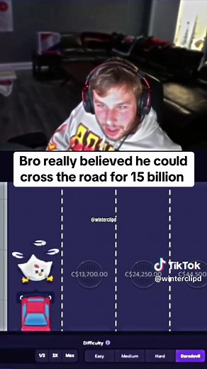 Crossy Road Daredevil Fail - $15 Billion Crossing Fail