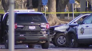 Fresno Police shoot home invasion robbery suspect, 1 suspect at large