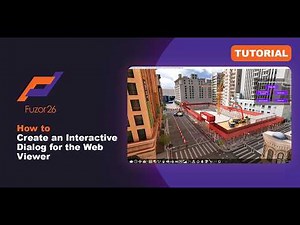 [Fuzor 2026] How to Create an Interactive Dialog for the web viewer