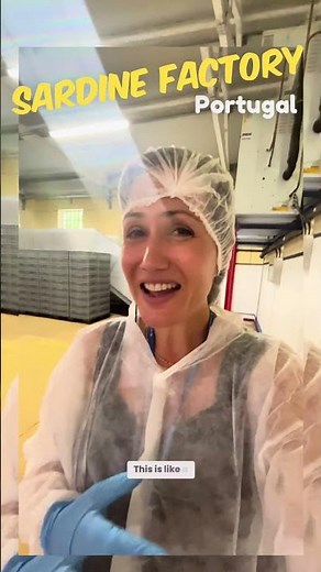 Inside Portugal’s Traditional Sardine Factory 🇵🇹🐟
