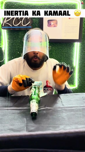 what is inertia with example #experiment #science #physics #shorts #viral