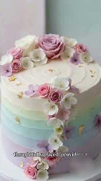 Ombré Dream Cake/Cake Layers & Designs