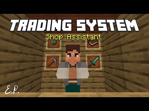 How to Make Store & Automated Trading System in Minecraft