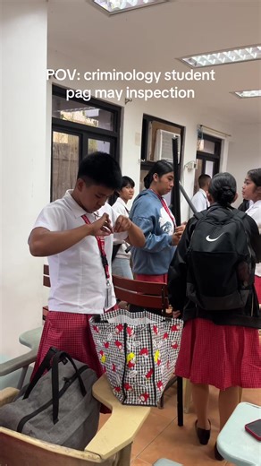 Kanya Kanyang Padale: Criminology Student Inspections