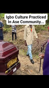 Popular comedian, Bovi Ugboma's father laid to rest in Ase Community, Ndokwa East LGA of Delta State... Listen to the proto-Igbo language and cultural practice before the de@d embarks on their journey. | Enuani Cultural Forum