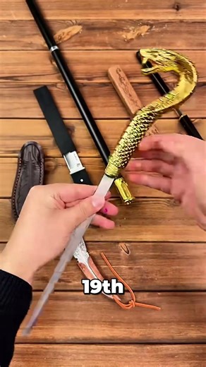 The Hidden Blade Inside a Gentleman’s Cane