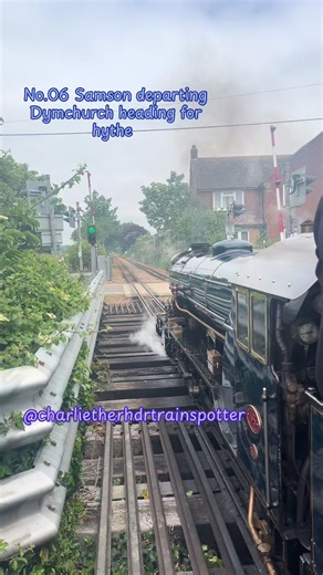 No.06 Samson Train Journey from Dymchurch to Hythe